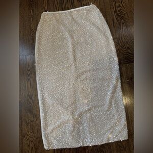 Zara Beaded Pencil Skirt 2414/167